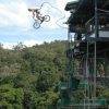 Roof jump with BMX in Cairns