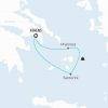 Mykonos Santorini Island Hopping 7D _Map