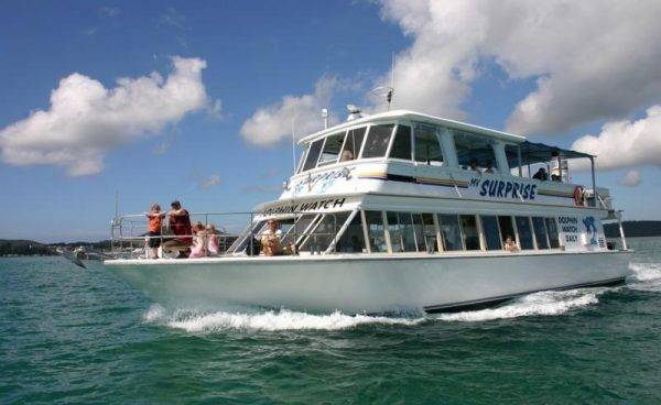 Boat in Port Stephens