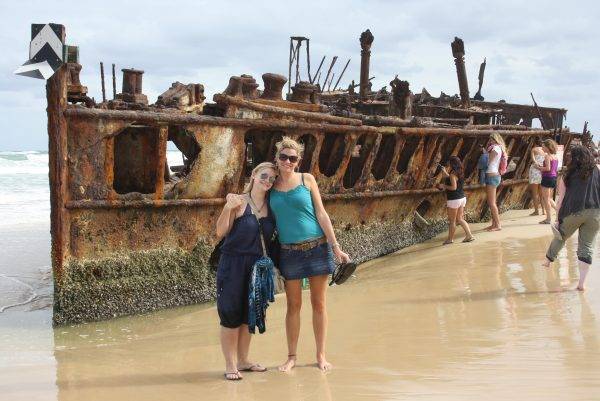 Mehano Shipwreck Fraser Island