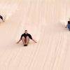 Sand boarding in Port Stephens