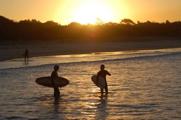Surfing at Spot X