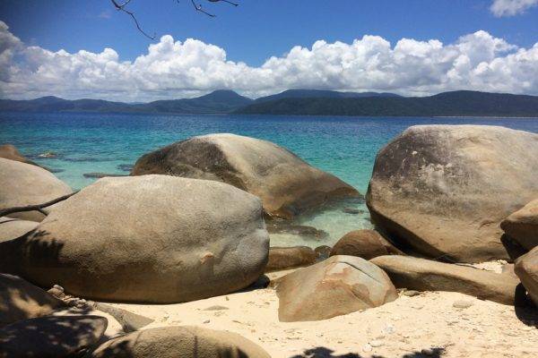 Boulders on Nudey Beach at Fitzroy Island