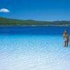 Lake Mckenzie on Fraser Island