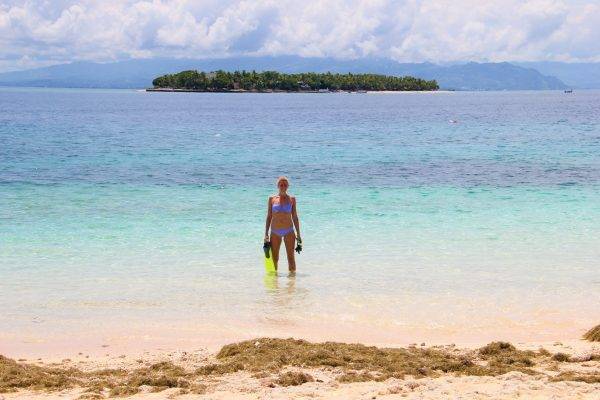 Maya on Beachcomber island Fiji