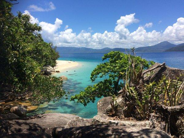 Nudey beach on Fitzroy Island