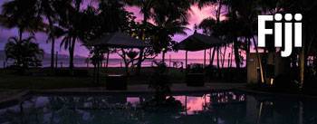 transport-Fiji Fiji transport title with sunset in background
